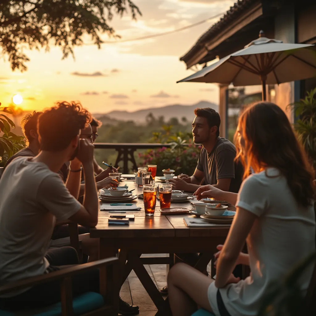 Digital nomad community meeting