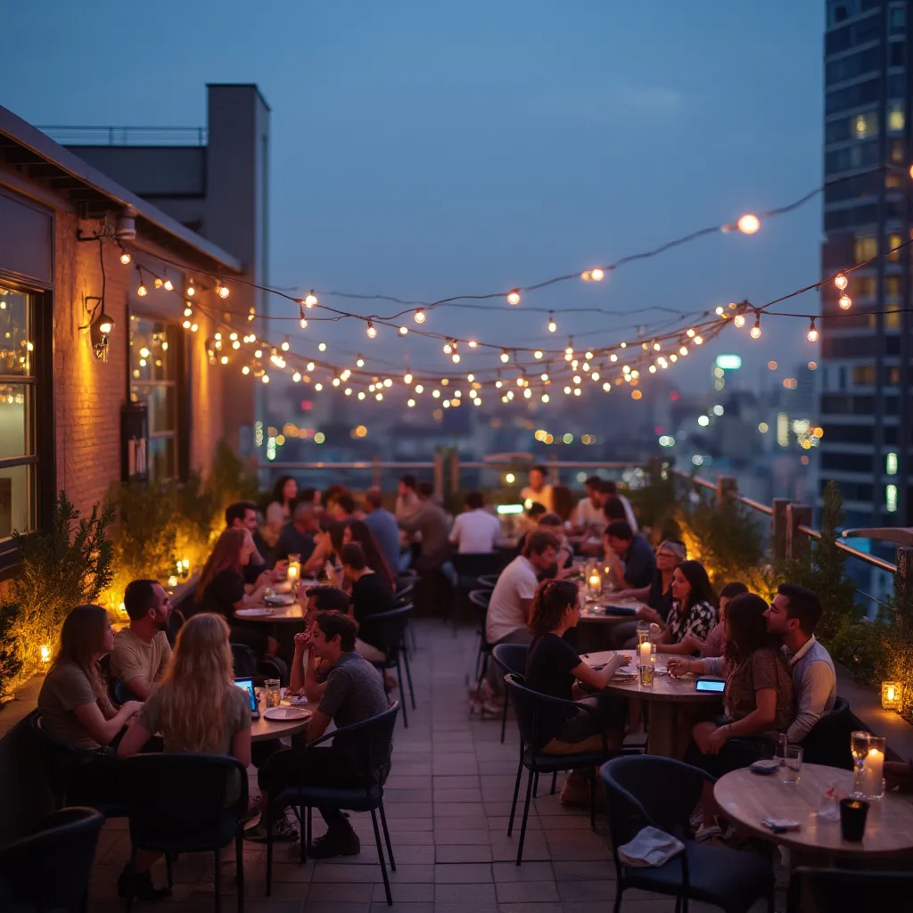 Digital nomad networking event